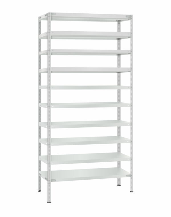 Стеллаж металлический Титан МС-500 2300х1000х600 10 полок