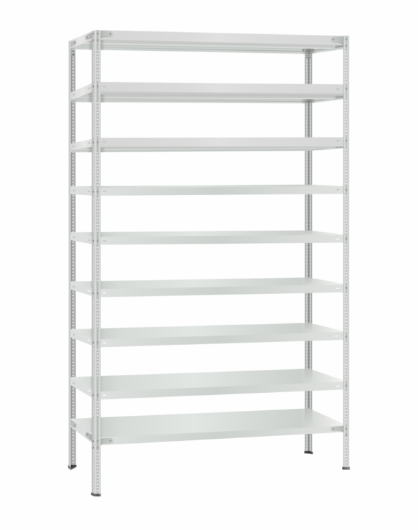Стеллаж металлический Титан МС-500 2300х1200х600 9 полок