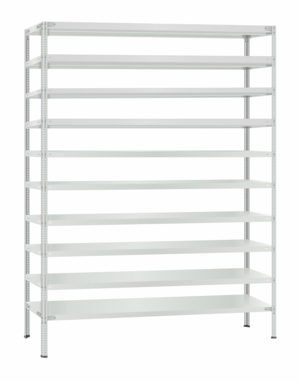 Стеллаж металлический Титан МС-500 2300х1500х300 10 полок