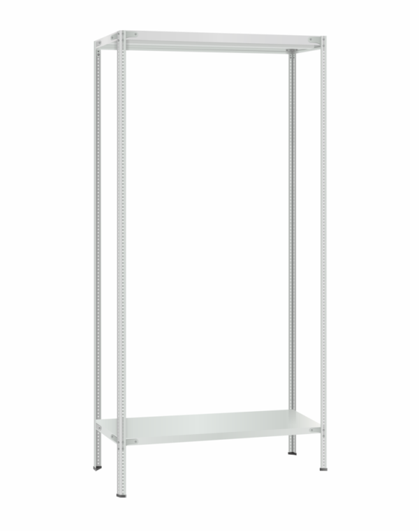 Стеллаж металлический Титан МС-500 3000х1000х400 2 полки