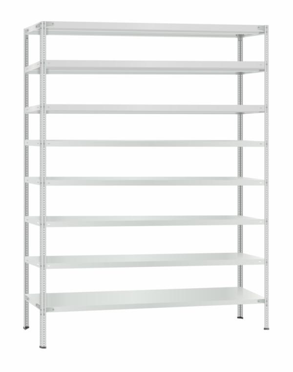 Стеллаж металлический Титан МС-500 2400х1500х400 8 полок